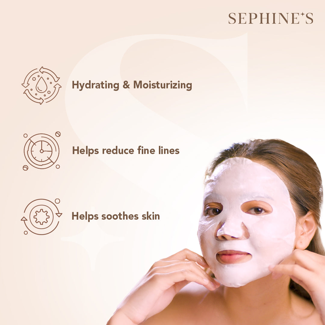 Snail Mucin Face Mask – Youthful Glow Mucin Facial Sheet Mask