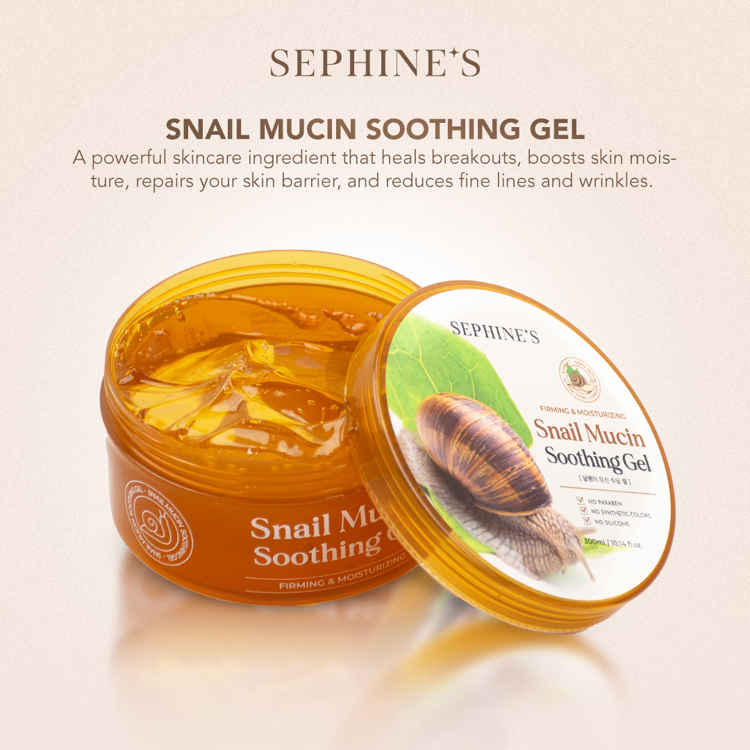 Snail Mucin Gel – Soothes & Minimize the Appearance of Pores