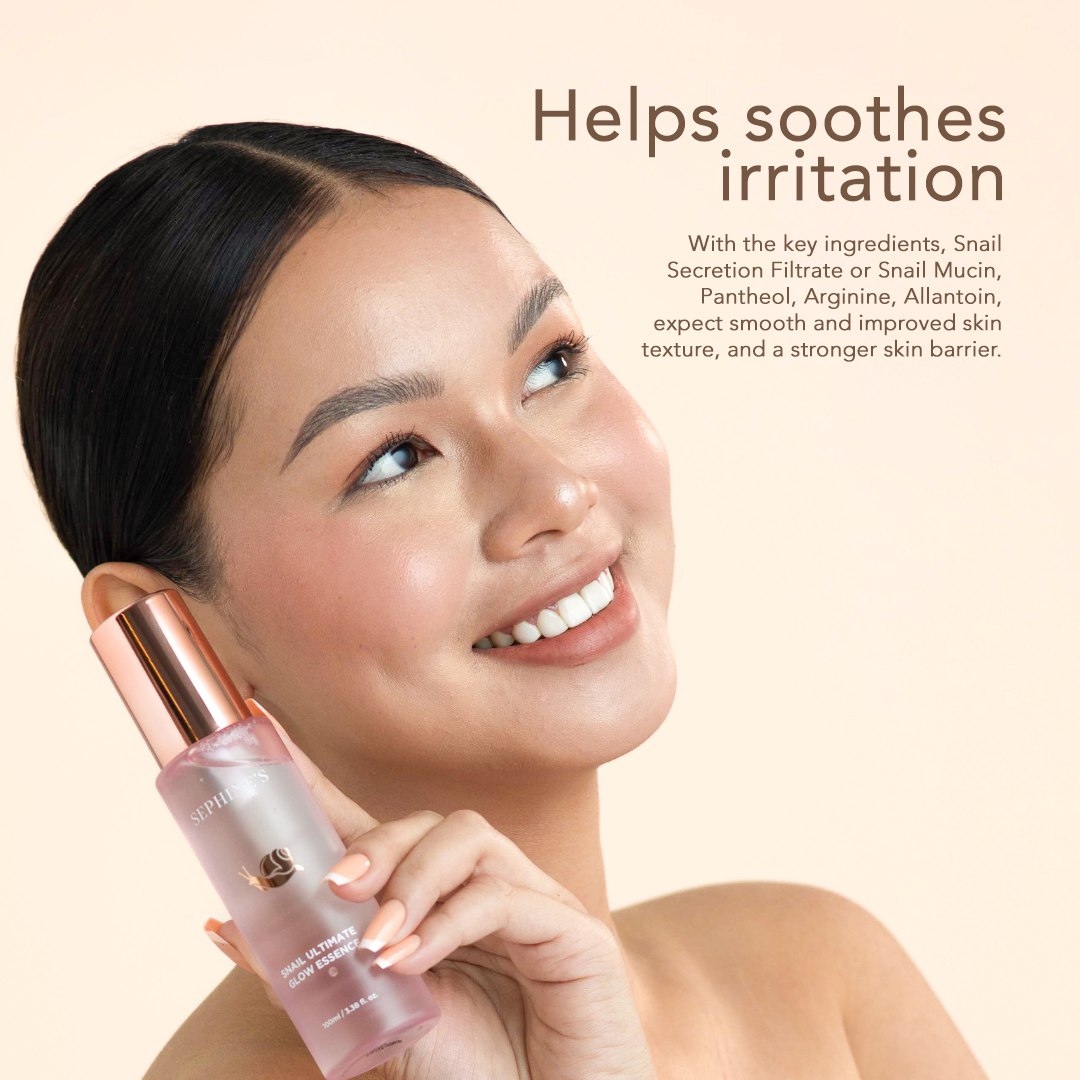 Snail Ultimate Glow Essence – Hydrating & Brightening