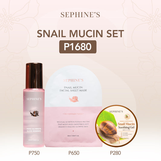 Snail Mucin Collection – Hydrating, Anti-Aging, Rejunevating