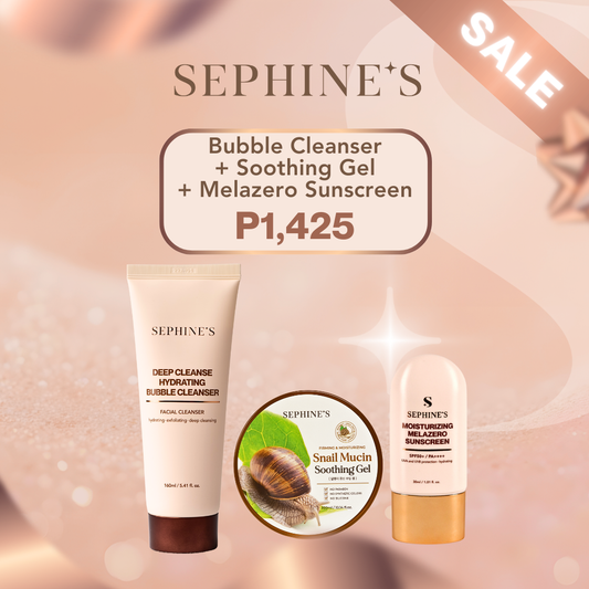Gift Set Cleanser+Soothing Gel+Melazero Sunscreen