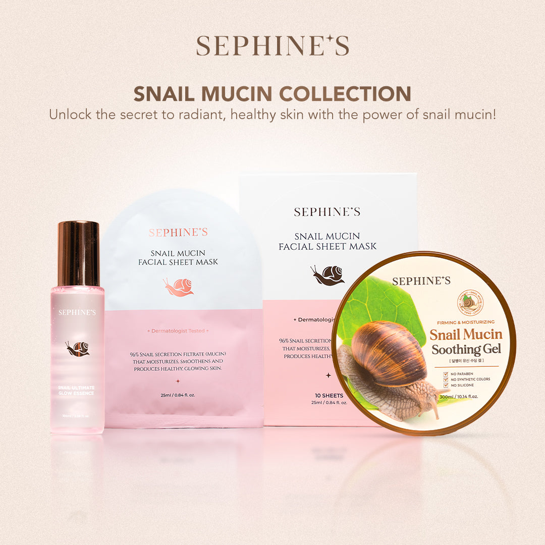 Snail Mucin Collection – Hydrating, Anti-Aging, Rejunevating